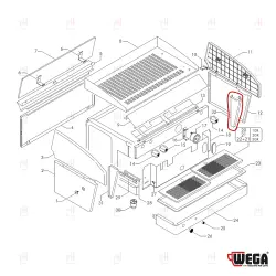 SUPPORT FOR LOWER SIDE PANEL RH ATLAS image