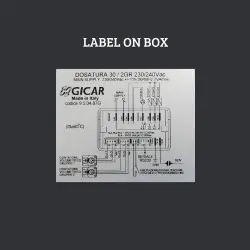 DOSER CONTROL BOX 2GR SPAZIALE image