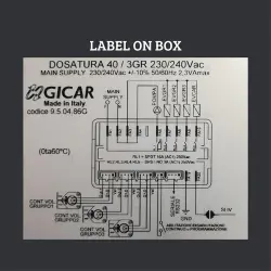 DOSER CONTROL BOX 3GR SPAZIALE image