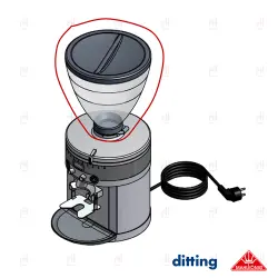 COFFEE HOPPER COMPLETE MAHLKONIG image