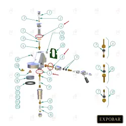 GASKET FLAT PTFE 35x30x2mm image