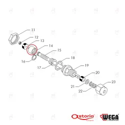 TAP PISTON GASKET HOLDER CMA image