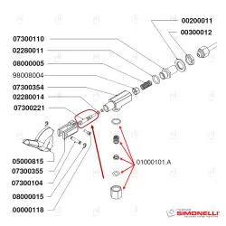 TAP SPINDLE SIMONELLI image