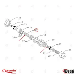 WATER/STEAM TAP PIN 83mm CMA image