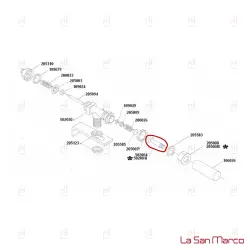 TAP LEVER SPINDLE SAN MARCO image
