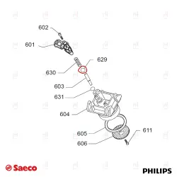 COFFEE GROUP VALVE PIN SAECO/GAGGIA/PHILIPS image