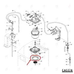 GROUPHEAD GASKET ø79x56x6.5 GAGGIA CLASSIC image