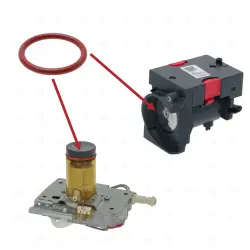 ORM GASKET 0350-41 SILICONE RED image