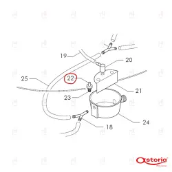INLET WATER FILTER UPPER TANYA image