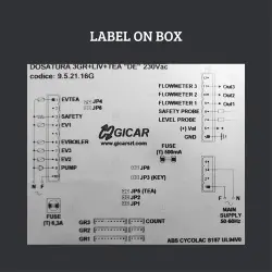 DOSER CONTROL BOX 1-3GR UL WEGA/CMA image