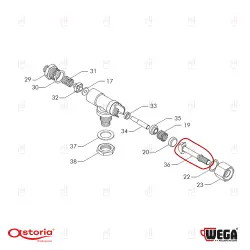 LEVER SPINDLE GLORIA/CONCEPT image