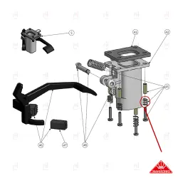 PRESSURE SPRING 11x15x1.5 MAHLKONIG image