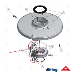 ADJUSTMENT KNOB KIT K30/KE640 image