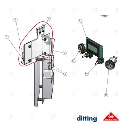 PROCESSOR BOARD EL/CE TIMER WITH COUNTER K30/KE640 image