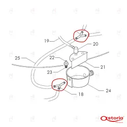 HOSE END FITTING 3-WAYS ø10mm image