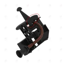 DISPENSER BODY CAP BLACK SAECO ROYAL image