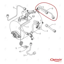 BOILER TO STEAM PIPE LH TOUCH 1GR image