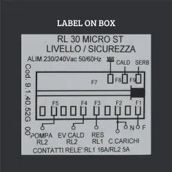 LEVEL REGULATOR RL30 MICRO IZZO/MAGISTER/IBERITAL/FRACINO image