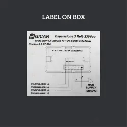 LEVEL REGULATOR EXPANSION 3 RELAY CARIMALI image
