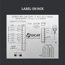 DOSER CONTROL BOX 1-3GR 230V CIME/BOXER image