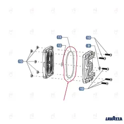 BOILER GASKET SHAPED SILICONE LAVAZZA image
