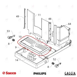 DRIP TRAY GRID S/S ANIMA/PICO BARISTO image