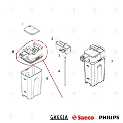 MILK CONTAINER UPPER PART SAECO/GAGGIA image