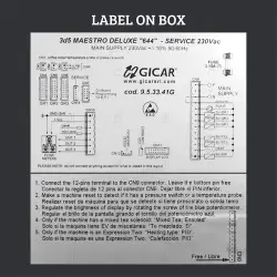 DOSER CONTROL BOX 2/3GR IBERITAL image