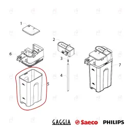 MILK JUG ONLY PHILIPS/SAECO/GAGGIA image