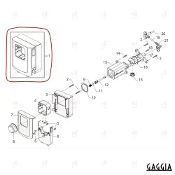 SPOUT COVER CHROME GAGGIA ACCADEMIA image