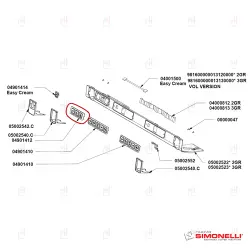 PUSH-BUTTON PANEL 3B SERVICE APPIA LIFE image