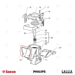 BREW UNIT SPRING S/S SAECO/GAGGIA/PHILIPS image