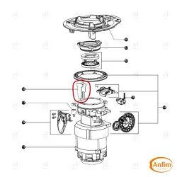FLAPPER SILICONE & METAL ANFIM image