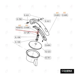 LEVER SCREW ASBS COMPAK JUICER M3 image