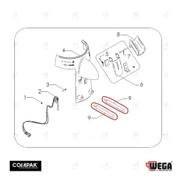 SUPPORT ROD COMPAK K3 image