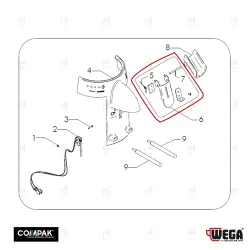 COFFEE OUTLET SPOUT KIT COMPAK K3 image