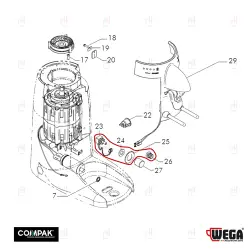 TIMER SWITCH ASSEMBLY COMPLETE COMPAK K3 image