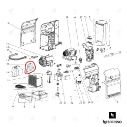 BREW SPOUT INTERNAL INISSIA image