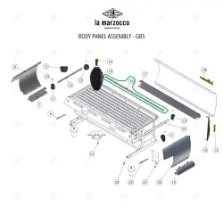 BACK RAILING FOR GB5 