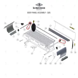 LOWER CORNER PIECE GB5 image