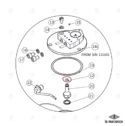 O-RING 02012 FKM LA MARZOCCO image