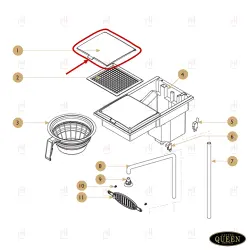 WATER TANK LID ONLY QUEEN image