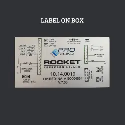 ELECTRONIC BOARD CPU ROCKET R58 image