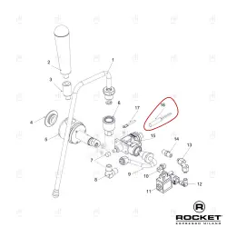 HEATING ELEMENT 100W 230V 8MM ROCKET image