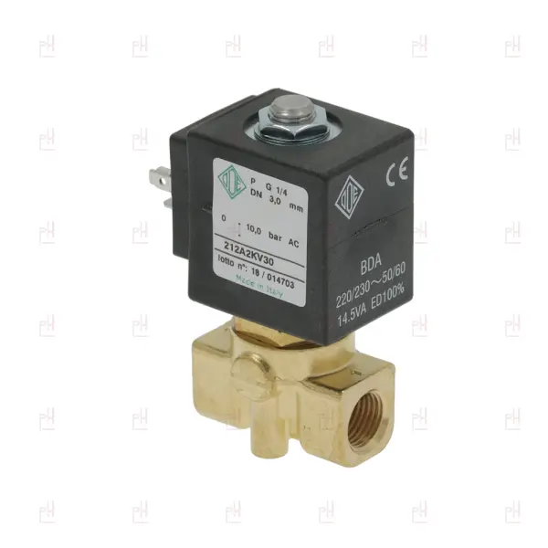 SOLENOID VALVE 2-WAY ODE Ø1/4
