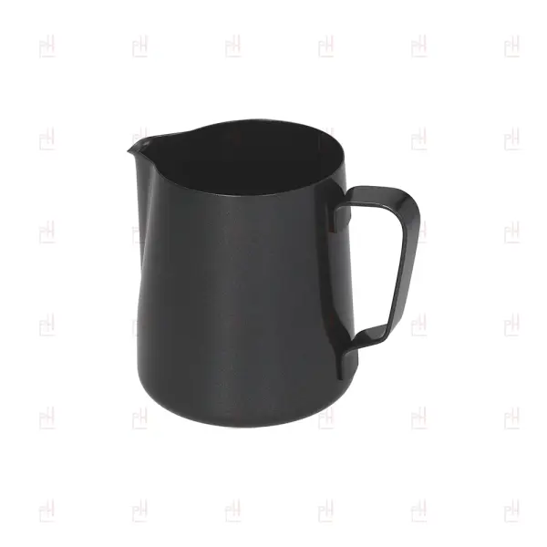 MILK PITCHER PTFE COATED BLACK 0.40LT image