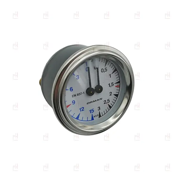 BOILER-PUMP PRESSURE GUAGE 60MM BRASILIA image
