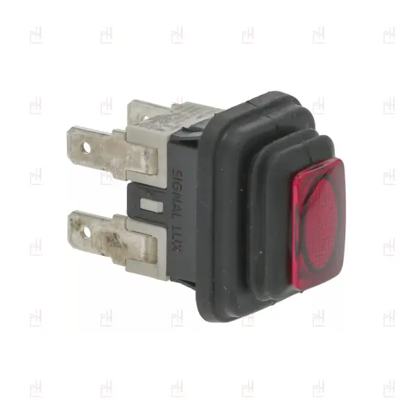 BIPOLAR SWITCH RED 16A 250V SAN MARO image