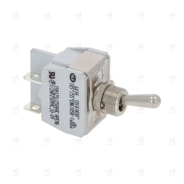 LEVER SWITCH DOUBLE POLE ROCKET/STONE image