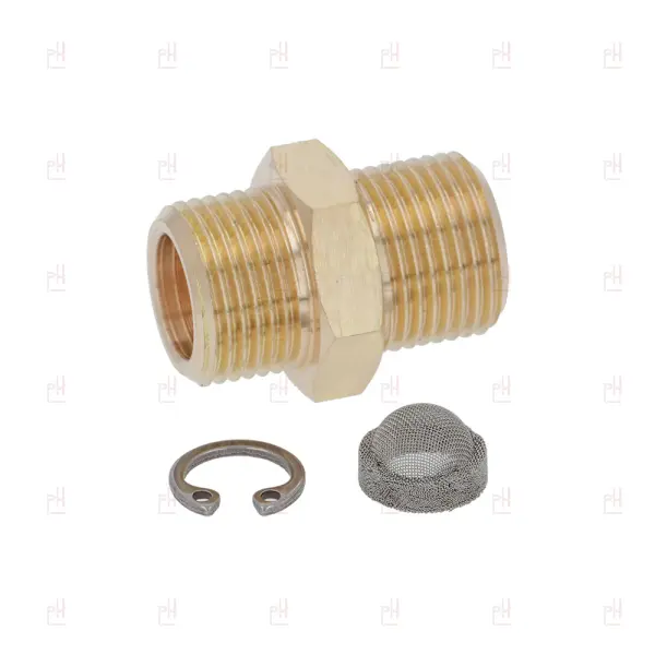 FITTING WITH FILTER 3/8